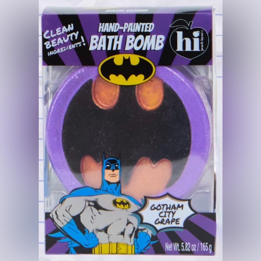 Hi Peach Layne - Hand Painted Justice League bath Bombs - Clean Ingredients! - Picture 2 of 16